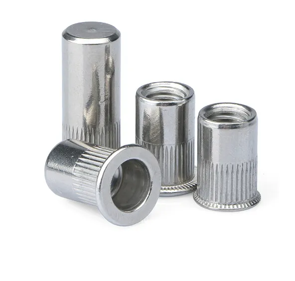 set of reduced head blind rivet nuts