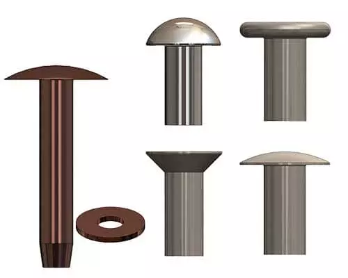 solid rivets