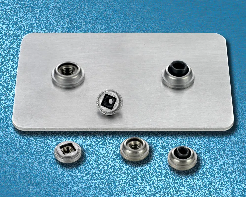 floating self-clinching nuts
