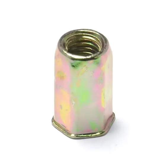 Hex Reduced Head Copper Rivet Nut