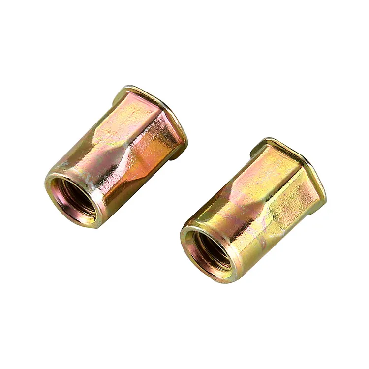 Hex Reduced Head Copper Rivet Nut