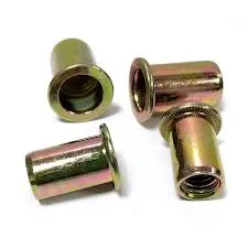 Round Reduced Head Copper Rivet Nut