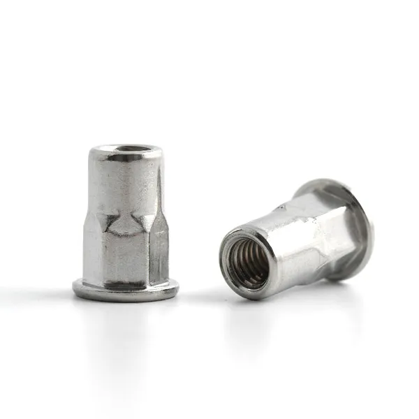 Use Rivet Nuts or Clinch Nuts