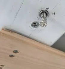 how to remove a spinning rivet nut