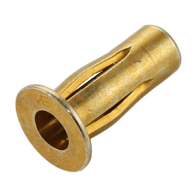 Copper Slotted Rivet Nut