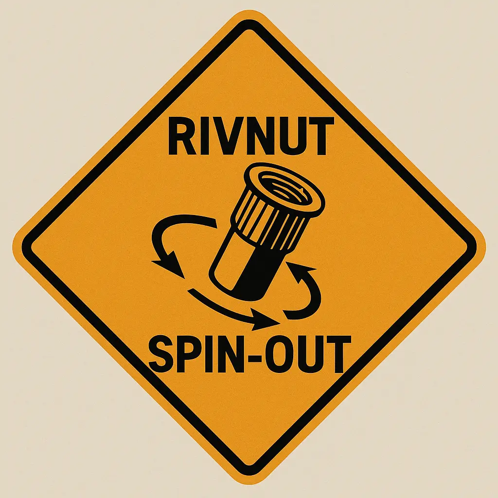 Rivnut Spin-Out