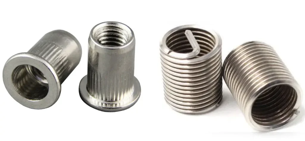 Difference Between a Rivet Nut and a Threaded Insert